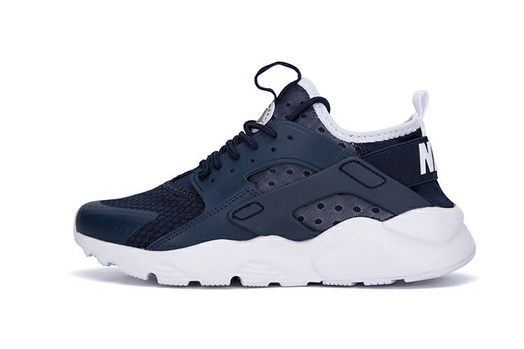 Nike Air Huarache Run Ultra Blue White Shoes - Click Image to Close